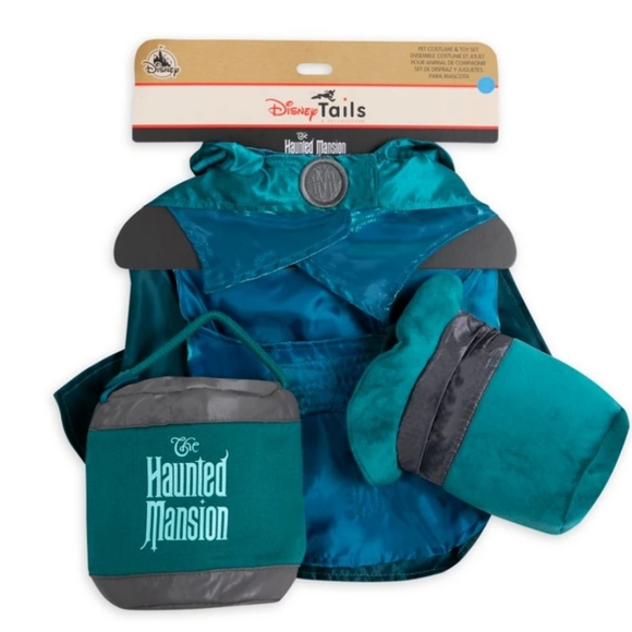 Disney Tails The Haunted Mansion Hatbox Ghost Pet Costume - Picture 5 of 8